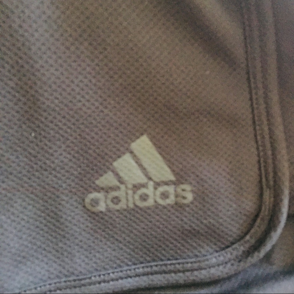 Adidas | Ultimate Knit Shorts Coral Stripes NWT - Picture 5 of 8